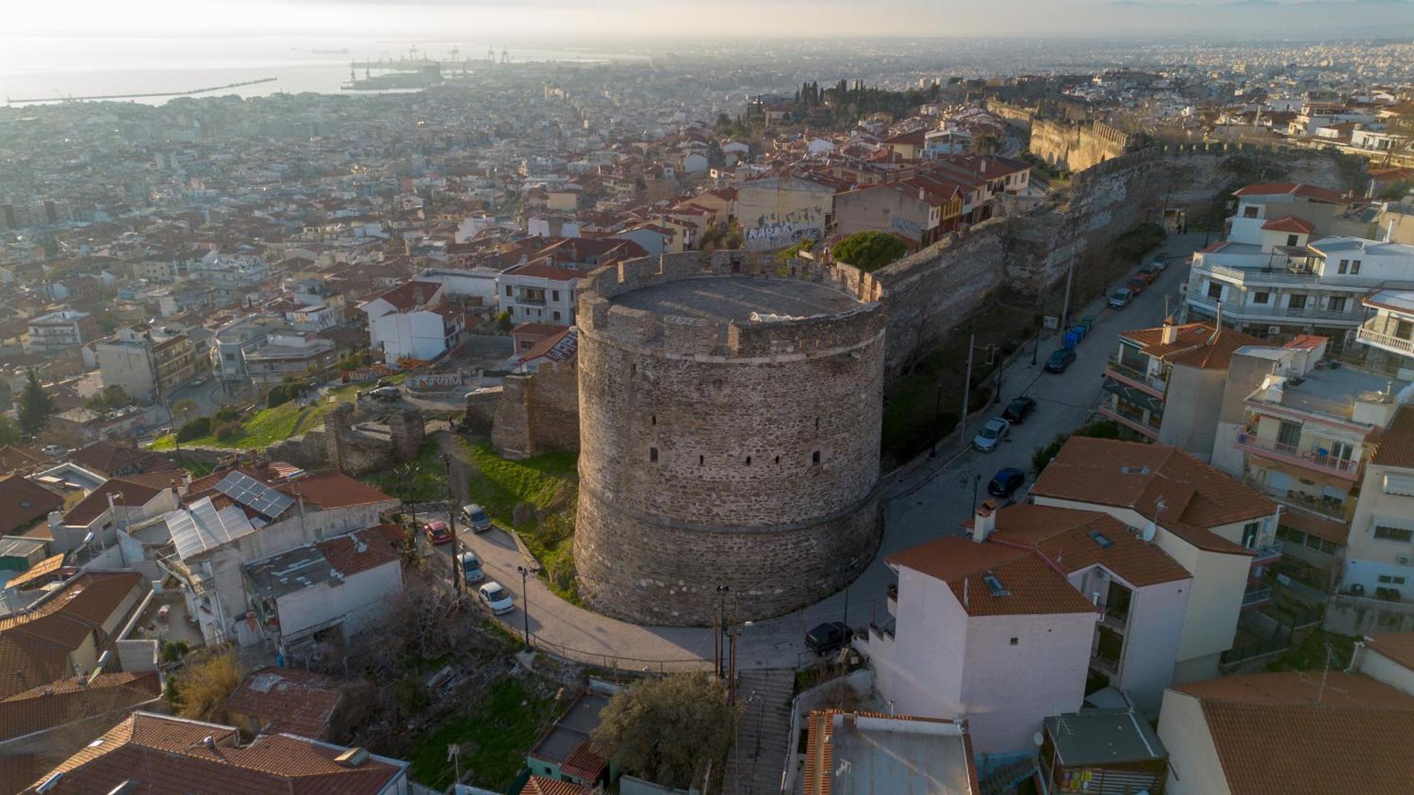 Appartamento Beyond The Castle Salonicco Esterno foto